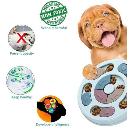 Dog Puzzle Feeder — Hide & Seek Treat Toy