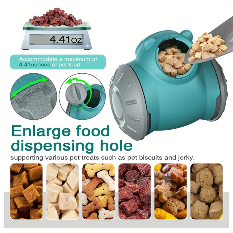 Dog Pet Food Dispenser For Dog Cats Interactive Game IQ