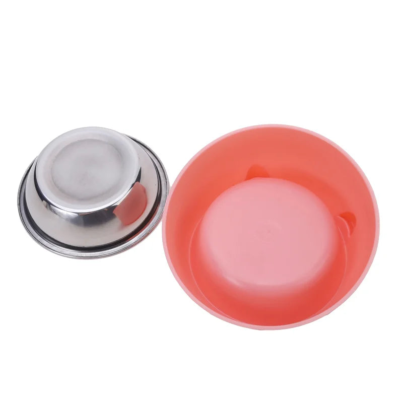Cat Dog Bowl 15 Degrees Raised Non Slip Puppy Base Cat Food