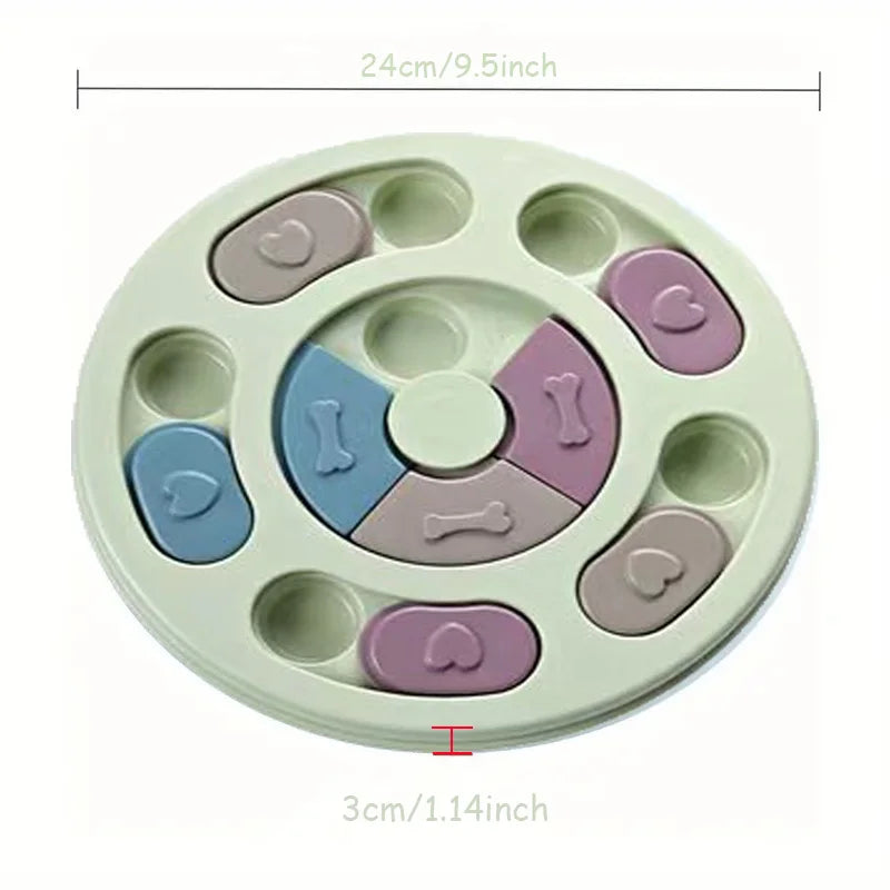 Dog Puzzle Feeder — Hide & Seek Treat Toy