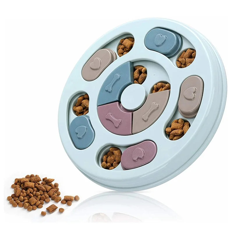 Dog Food Hiding Bowl, Slow Food Training