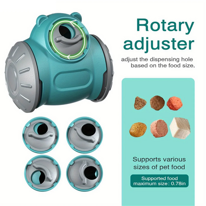 Dog Pet Food Dispenser For Dog Cats Interactive Game IQ