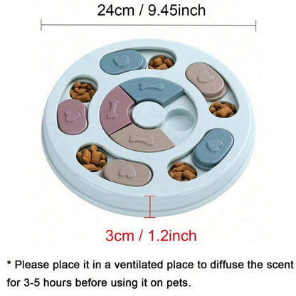 Dog Puzzle Feeder — Hide & Seek Treat Toy