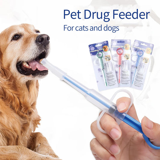 Cat Dog Pill Shooter Medicine Liquid Feeding Dispenser Pet
