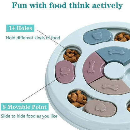 Dog Puzzle Feeder — Hide & Seek Treat Toy