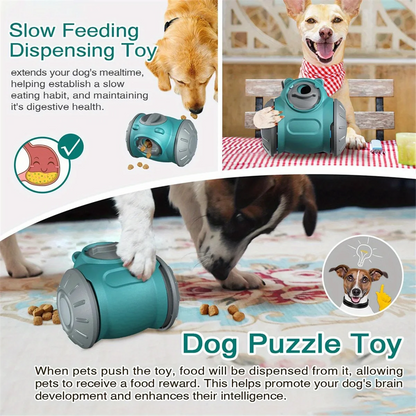 Dog Pet Food Dispenser For Dog Cats Interactive Game IQ