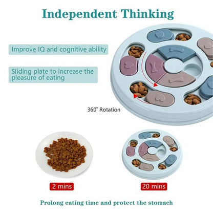 Dog Puzzle Feeder — Hide & Seek Treat Toy