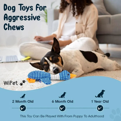 Chew & Squeak Toy — For Aggressive Chewers
