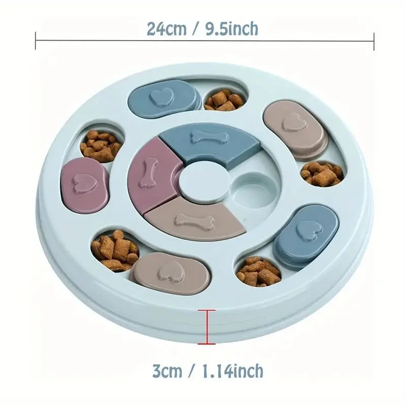 Dog Puzzle Feeder — Hide & Seek Treat Toy