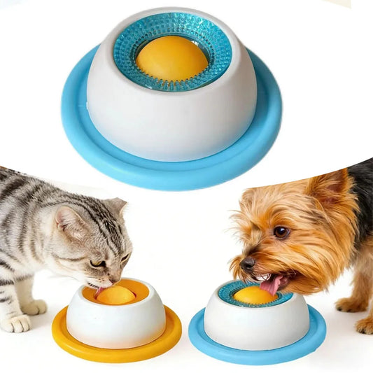 Pet Slow Feeder Interactive Dogs Cats Lick Mat Yogurt