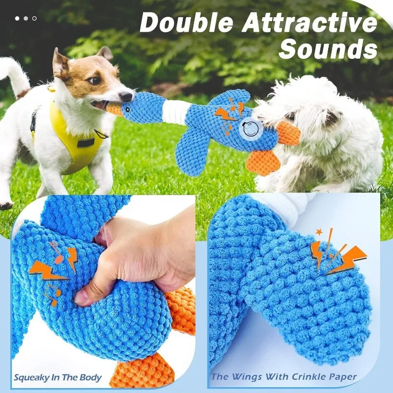 Chew & Squeak Toy — For Aggressive Chewers